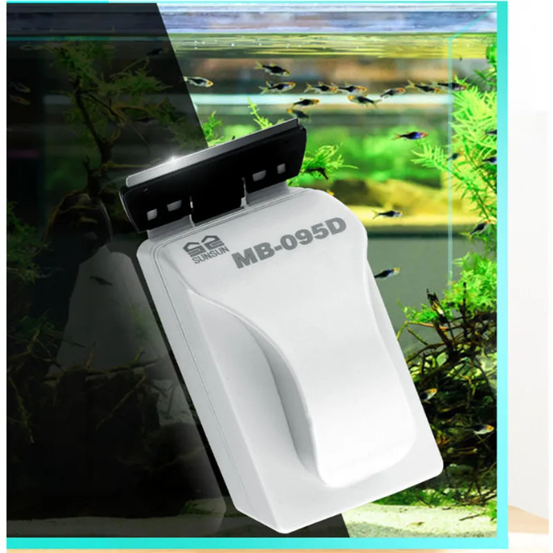 HONGYI floating brush for aquarium fish tank glass algae