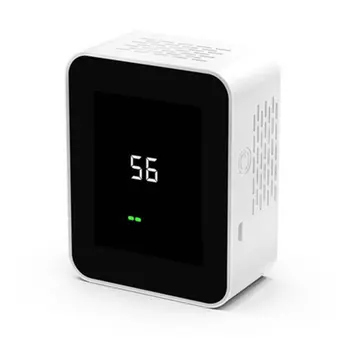 

With Wireless Digital PM2.5 Concise Temperature Humidity Haze Content Accurate Dust Detection Air Detector