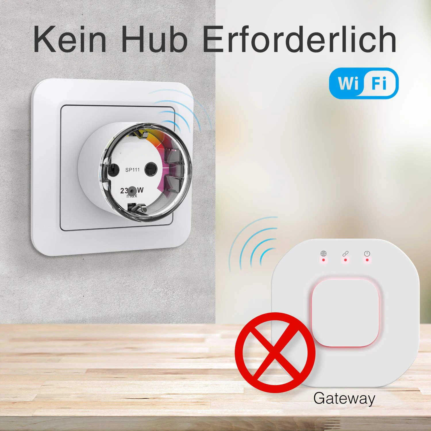 Смарт розетка настенная с поддержкой Wi Fi 10 А|Умные розетки| |