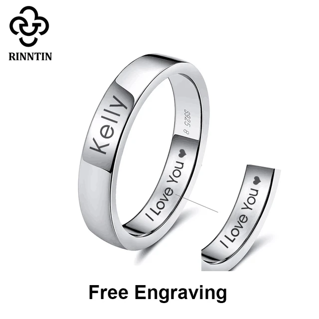 Mens 8mm Heavy Sterling Silver Lines and Grids Engraved Ring Patterned –  LANDA JEWEL