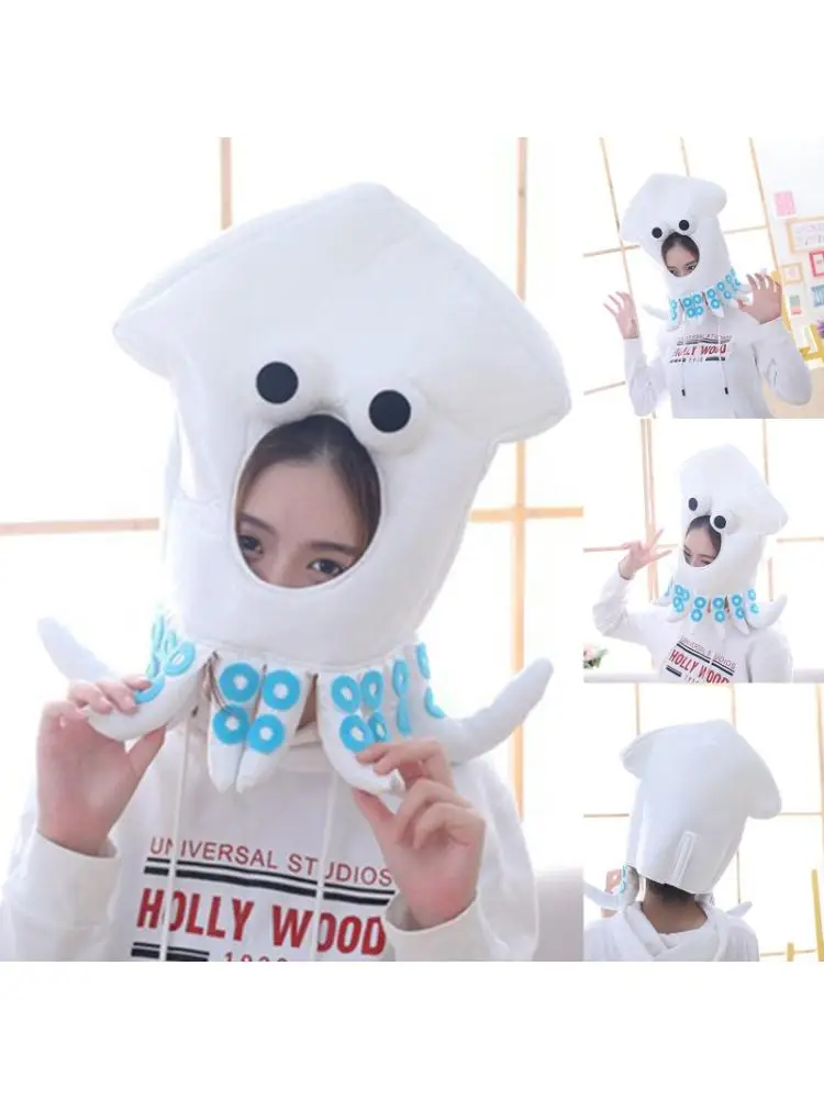 Plush squid hat Clearance