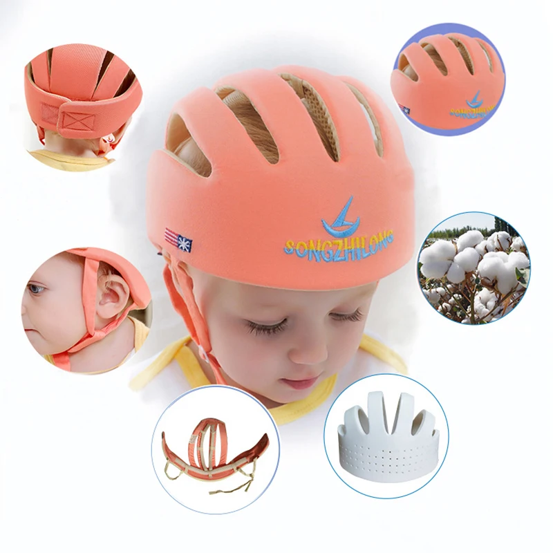 Baby Protective Hat Baby Toddler Head Protective Cap Safety Learn to