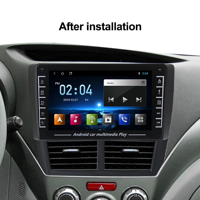 For Subaru Impreza Outback Sport B3 GE GV GH GR RX WRX 2007~2014 Car Multimedia GPS Audio Radio Stereo Navigation NAVI IPS | Автомобили и