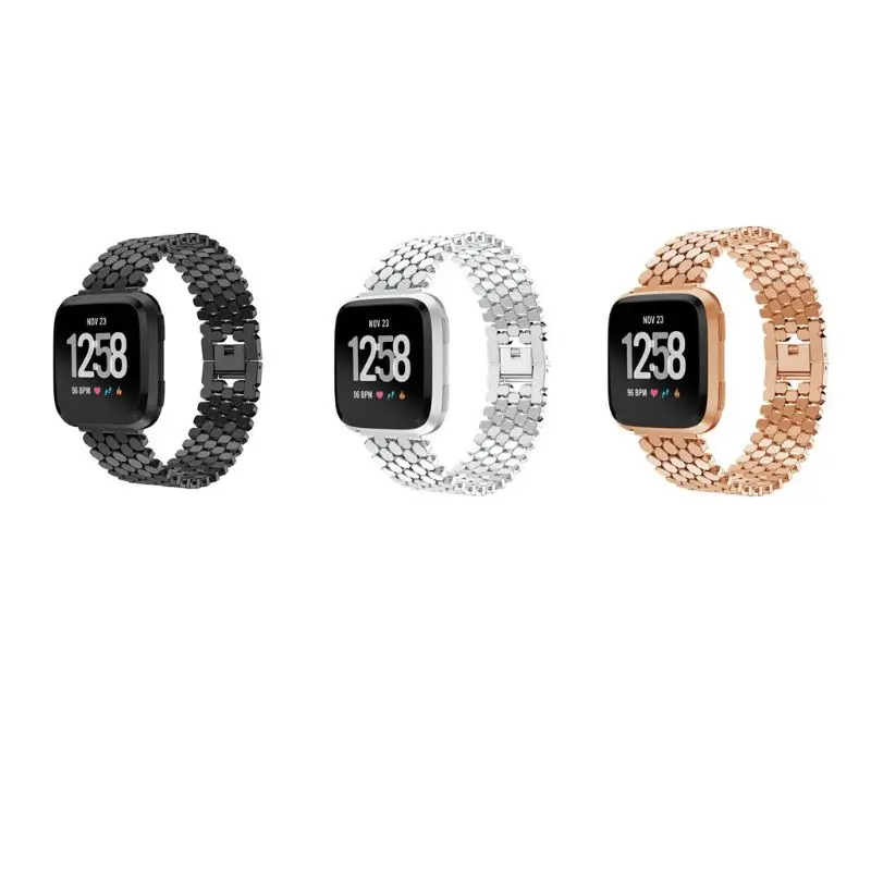 

Suitable for Fitbit Versa fish scale strap replacement wrist strap accessories