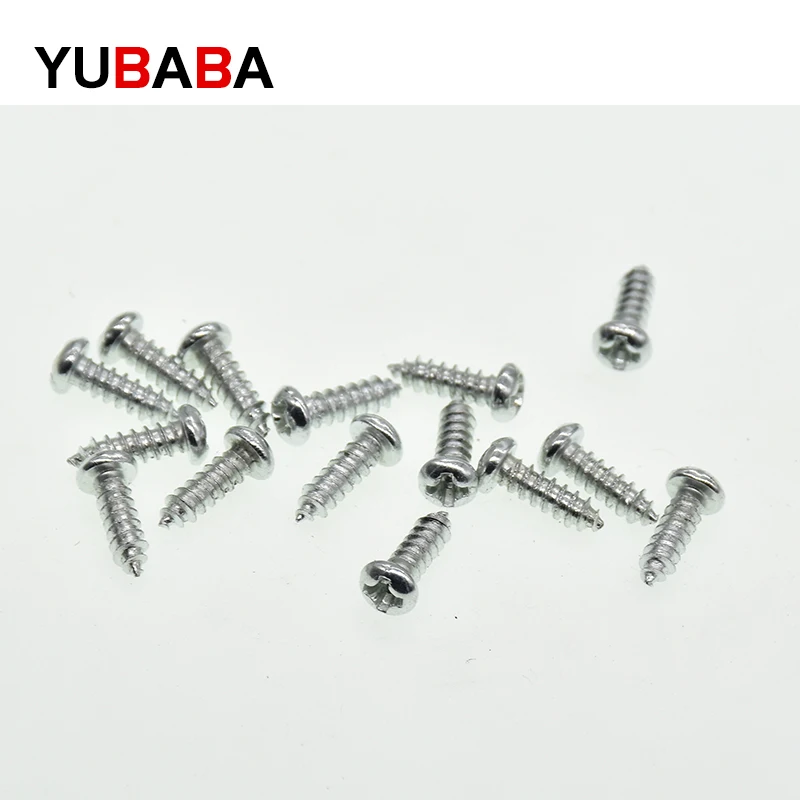 Cross Recessed Round Head Tapping Screw M1M1.2 M1.4 M1.7 M2 M2.3 M2.6