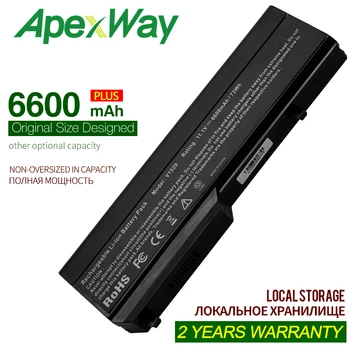 

ApexWay 6600mAh Notebook For Dell Vostro 1310 Battery 1320 1520 1510 T114C T112C 0N241H 312-0724 451-10655 K738H fast shipping