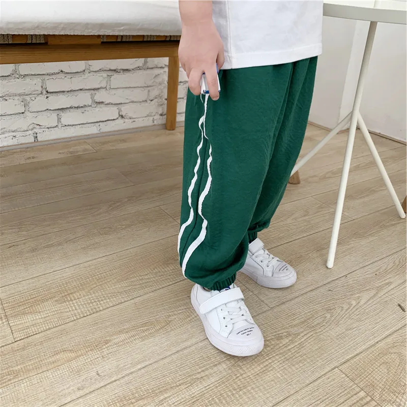 Children Anti Mosquito Pants Summer Baby Anti Mosquito Pants Summer Trousers Men And Women TONGTIAN Silk Lantern Anti Mosqu