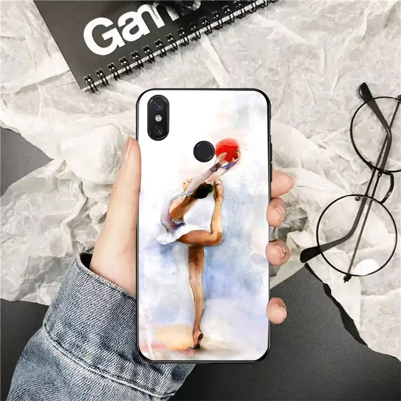FHNBLJ Tình Yêu Thể Dục Dụng Cụ Sơn Dầu Ốp Lưng Điện Thoại Xiaomi Redmi 5 5 6 6 Plus 6 6A 4X 7 7A 8 8A 9 Note 5 5A 6 7 8 8Pro 8T 9 phone cases for xiaomi