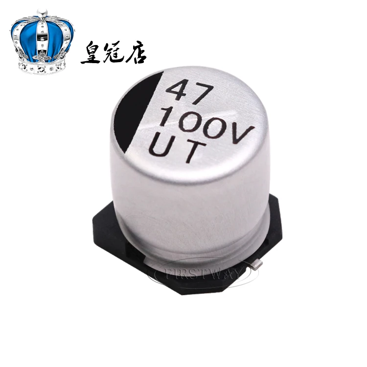 10 шт., 47(Европа) мкФ 100V 10*10 мм 10*10,2 мм 476