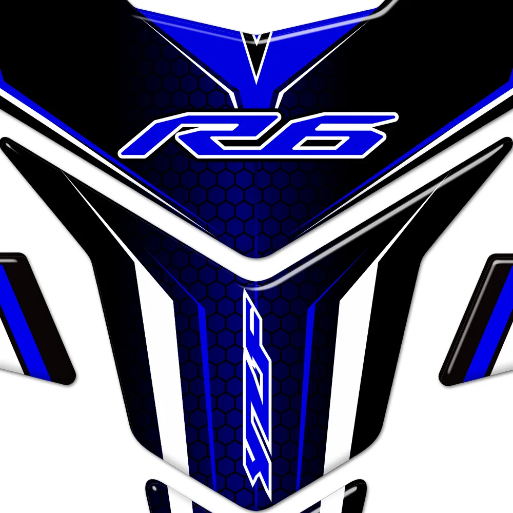 

2018 2019 2020 Stickers Decal For YAMAHA YZF-R6 YZFR6 YZF R6 Tank Pad Protector Fairing Emblem Badge Logo R6 Knee 2015 2016 2017