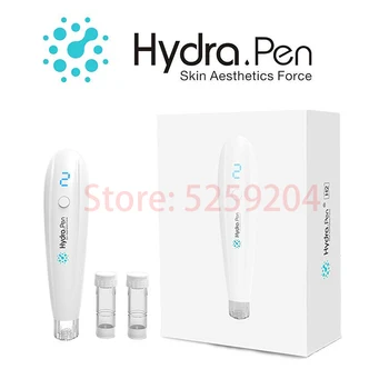 

Wireless Hydra Pen H2 Electric hydra facial machine Microneedling Hydrapen Roller Serum Applicator Skin Care Tool with 2pcs H12