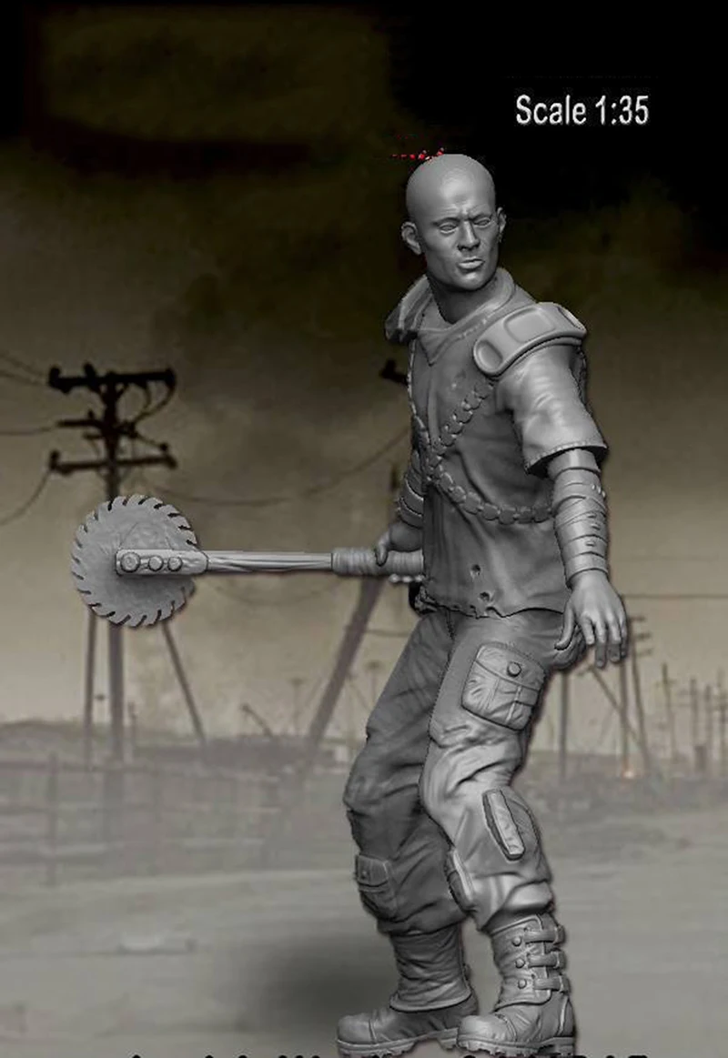 

1/35 Resin Model Building Kit Figure Soldier
