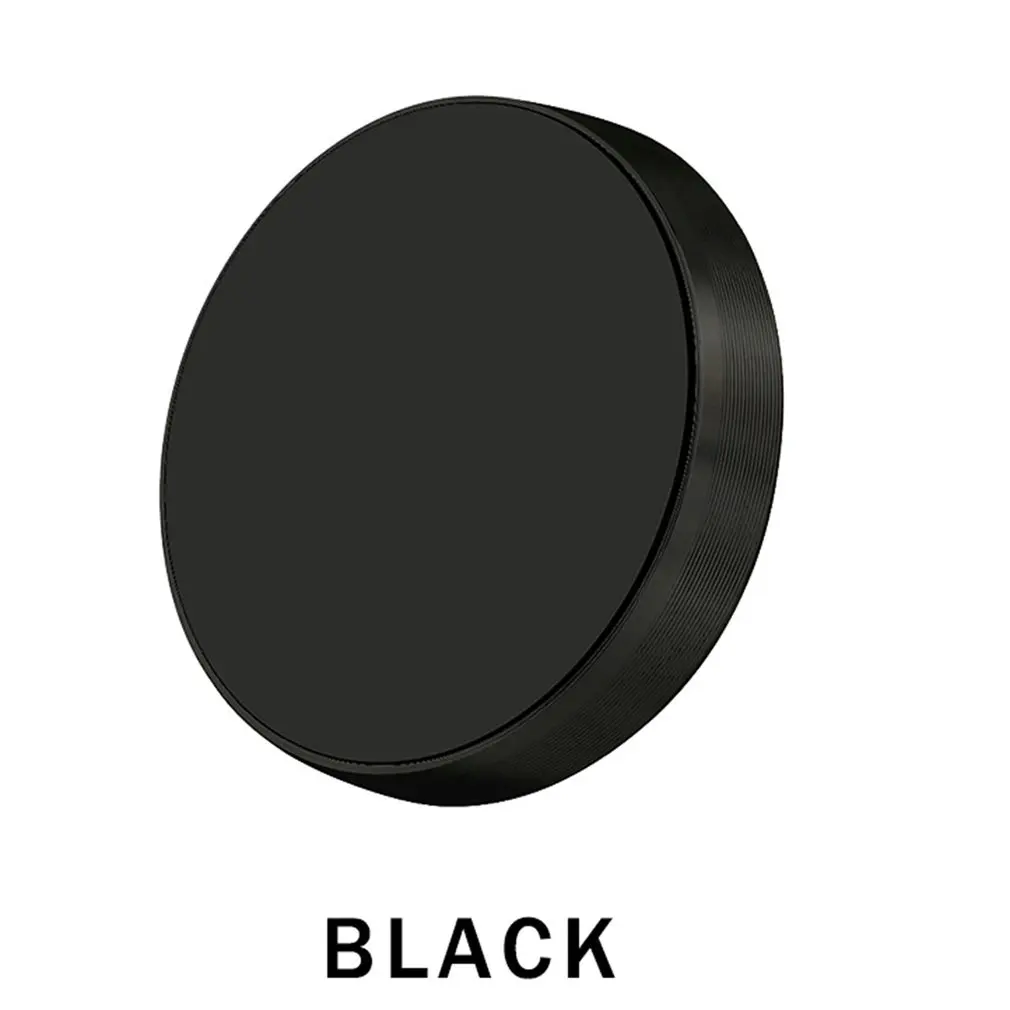 Black Magnetic car mount holder universal in car magnetic dashboard cell mobile phone GPS PDA mount holder stand - Color Name: Black
