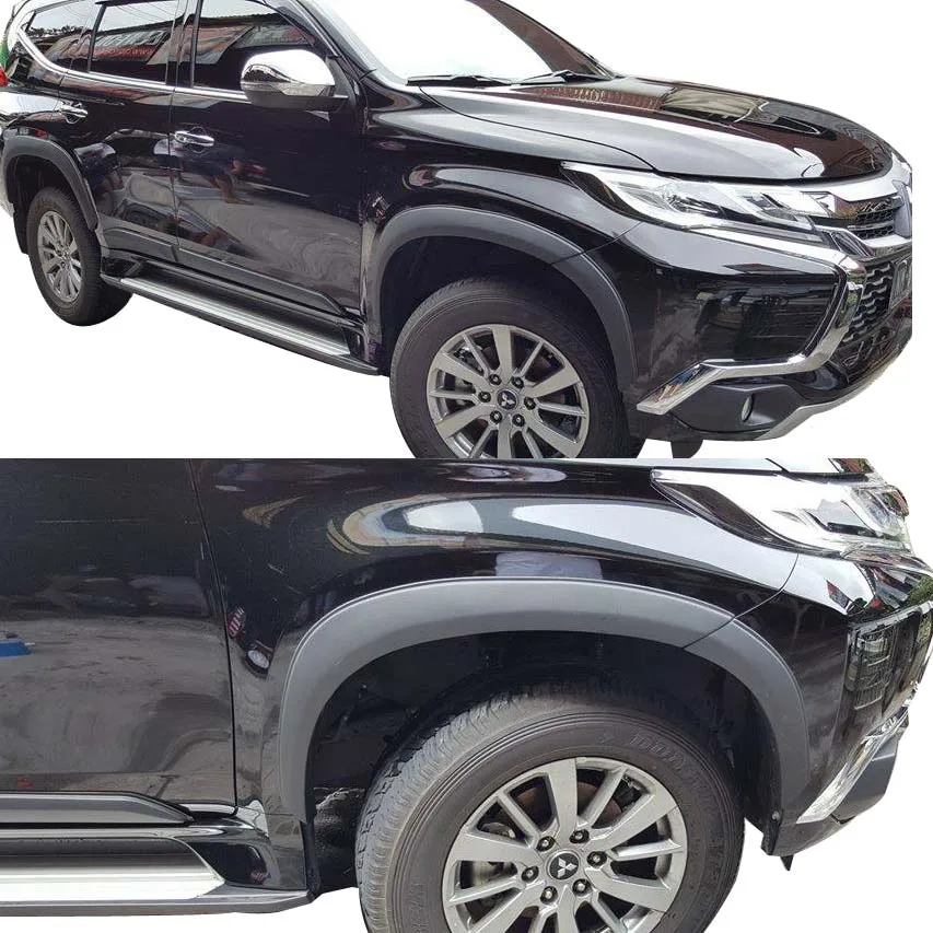 Брызговики для арки колес для Mitsubishi Montero Pajero Sport матовый черный