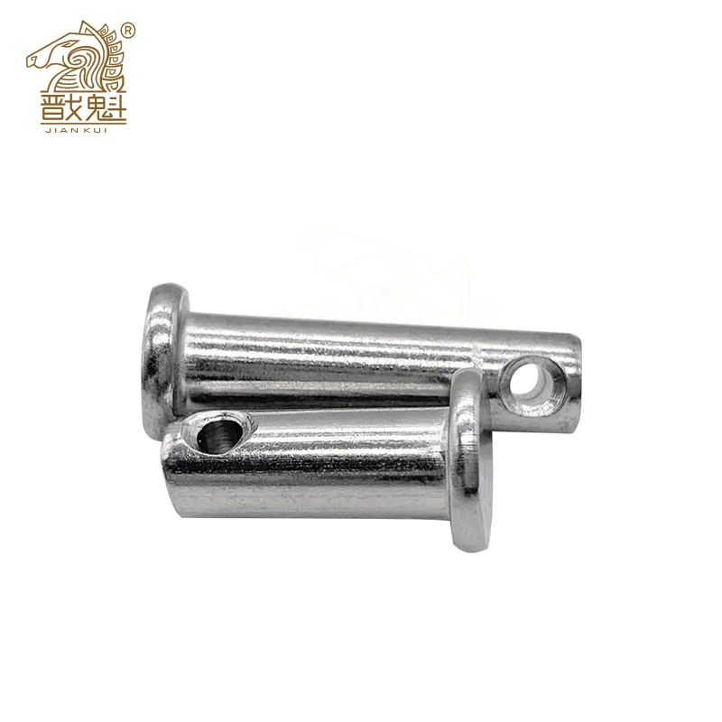 Perni Cilindrici In Acciaio Inox 304 - Testa Piatta Con Foro, Per M3 M4 M5 M6 M8 M10 M12 - Foto 7