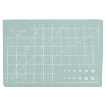 

A5 Grid Lines PVC Cutting Mat Self-healing Paper Leather Fabric Cutting Board Cutting Mat