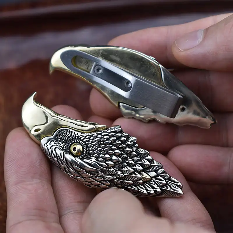 Eagle Head Knife Kalanbi Claw Knife Necklace Decoration Eagle Claw Knife Self Defense Knife Outdoor Tool Knife Christmas Gift Knives Aliexpress