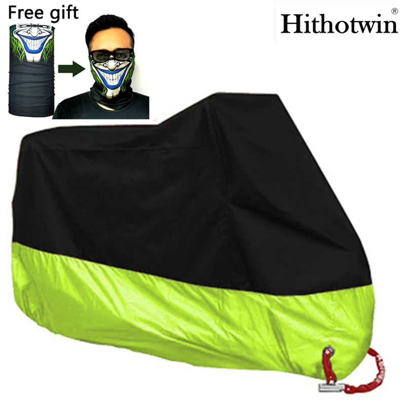 Fluorescence 14 цветов, M, L, XL, 2XL, 3XL, 4XL Универсальный Открытый УФ протектор велосипедные аксесуары пыле для самоката Чехлы для мангала Водонепроницаемая Крышка мотоцикла дождевик пальто чехол на мотоцикл скутер Крышка дождя - Цвет: Fluorescence