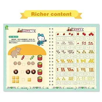 

Magic Practice Copybook English Reusable Kid Kindergarten Children Copybook Calligraphy Art Writing Tool Supply With Magic Pen