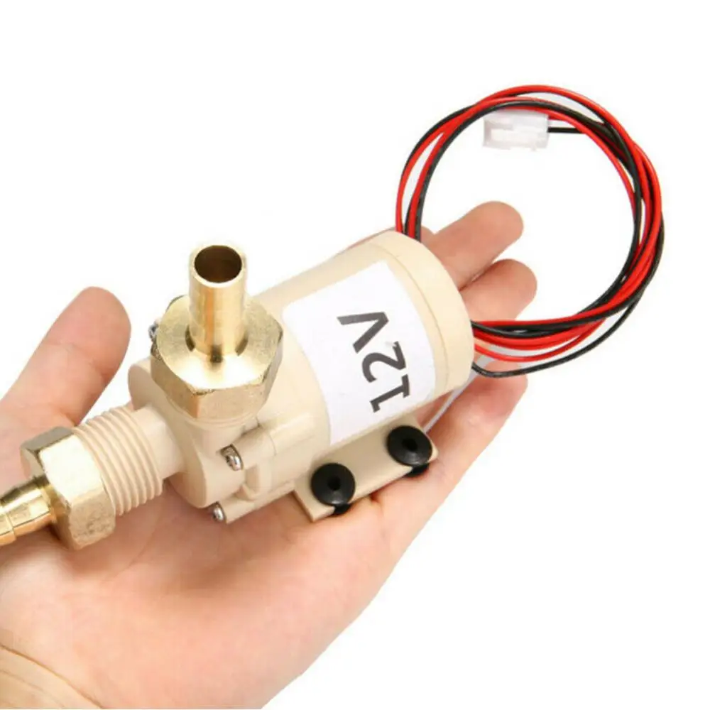 12V Brushless High Temperature Resistant Waterproof Heater Solar Hot Water Pump 1/2 "NPT, BSP Threaded Joint
