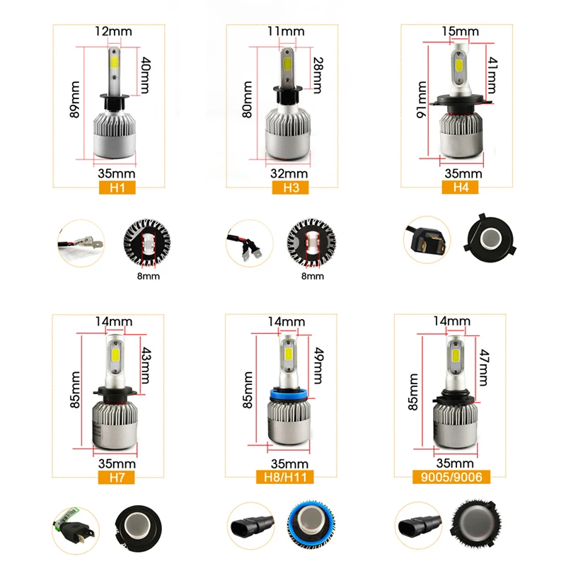 Car Headlight Bulbs 20
