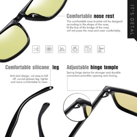 Marque Rivet carré photochromique lunettes de soleil hommes polarisées femmes conduite lunettes de soleil jour nuit Vision Anti-éblouissement zonnebril heren 5