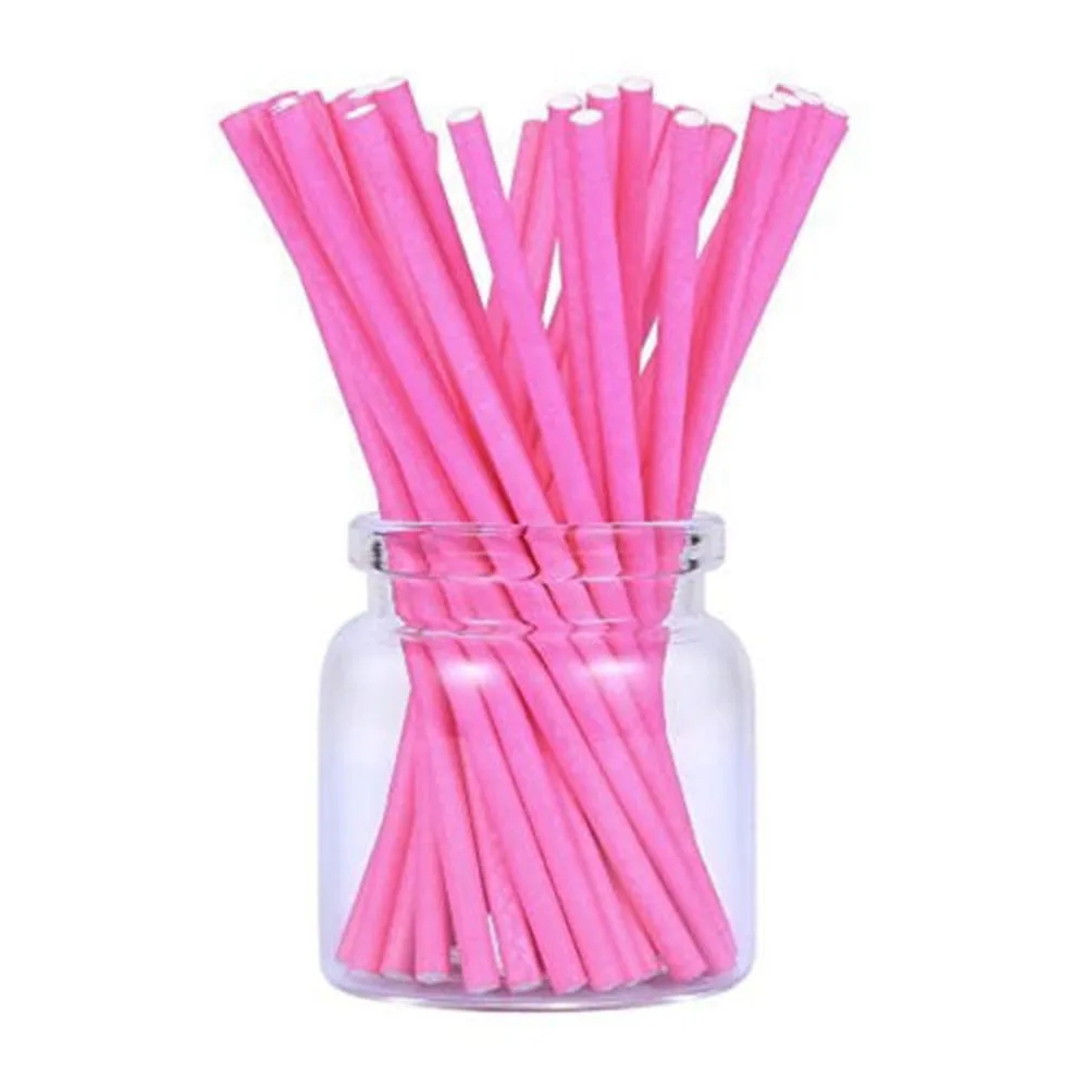 20 шт/1 упаковка 15 см безопасная пластиковая палочка для леденцов поп-палочки для торта для шоколада, сахара, конфет, леденцов, сделай сам, инструмент для прессформы - Цвет: pink