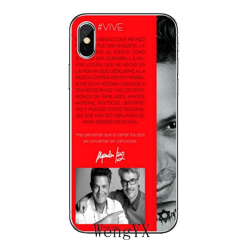 Alejandro Sanz для Xiaomi Redmi Note 6 5 5A 4 3 pro S2 5 plus 6A 4A 4x Pocophone F1 чехол - Цвет: Alejandro-Sanz-A-05