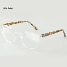 Кошачий глаз ацетат оптические очки оправа для женщин винтажные оптические очки по рецепту Близорукость Пресбиопия очки черепаховая оправа