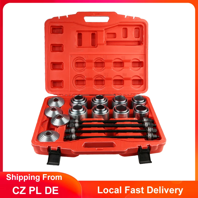 36pcs Bearing Removal Tools Car Universal Bush Bearing Removal Insertion Tools Set Press Pull