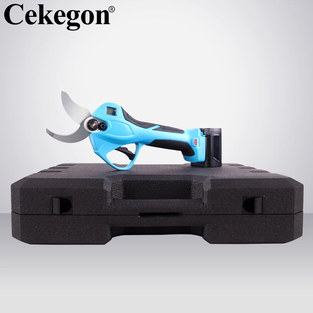 Cesoie Per Potatura A Batteria Led 40Mm Cesoie Per Potatura Per Agricoltura Da Giardino Rami Per Frutteto A Batteria Utensili Da Taglio Cesoie Da Giar