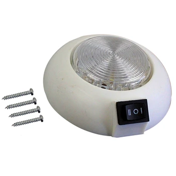 

Led Dual White Red Rv Caravan Trailer Boat Interior Ceiling e Light 12V