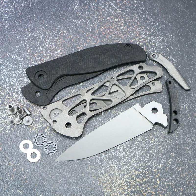 Kanedeiia F3 Flipper Folding Knife K110 Blade Titanium+