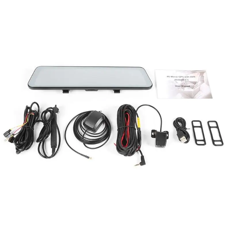 Phisung Z66 4G Android 8,1 FHD 1080P 11,66 дюймов Автомобильный видеорегистратор Камера заднего вида зеркало 2 объектива WiFi gps ADAS видеорегистратор