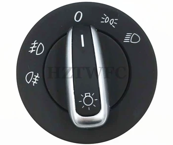 

Free Shipping 5ND941431A Chrome Headlight light Control Switch For VW Caddy Tiguan Touran Golf MK6 Jetta MK5 VW Passat B6 3C
