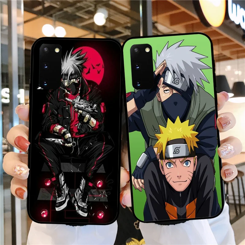 Мягкий силиконовый чехол Наруто из японского аниме для Samsung S20Plus S7 S8 S9 S10 S20Ultra S10Lite