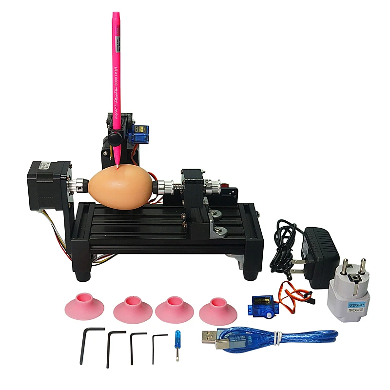For children LY normal size eggbot Egg-drawing robot Spheres drawing machine for drawing egg and ball