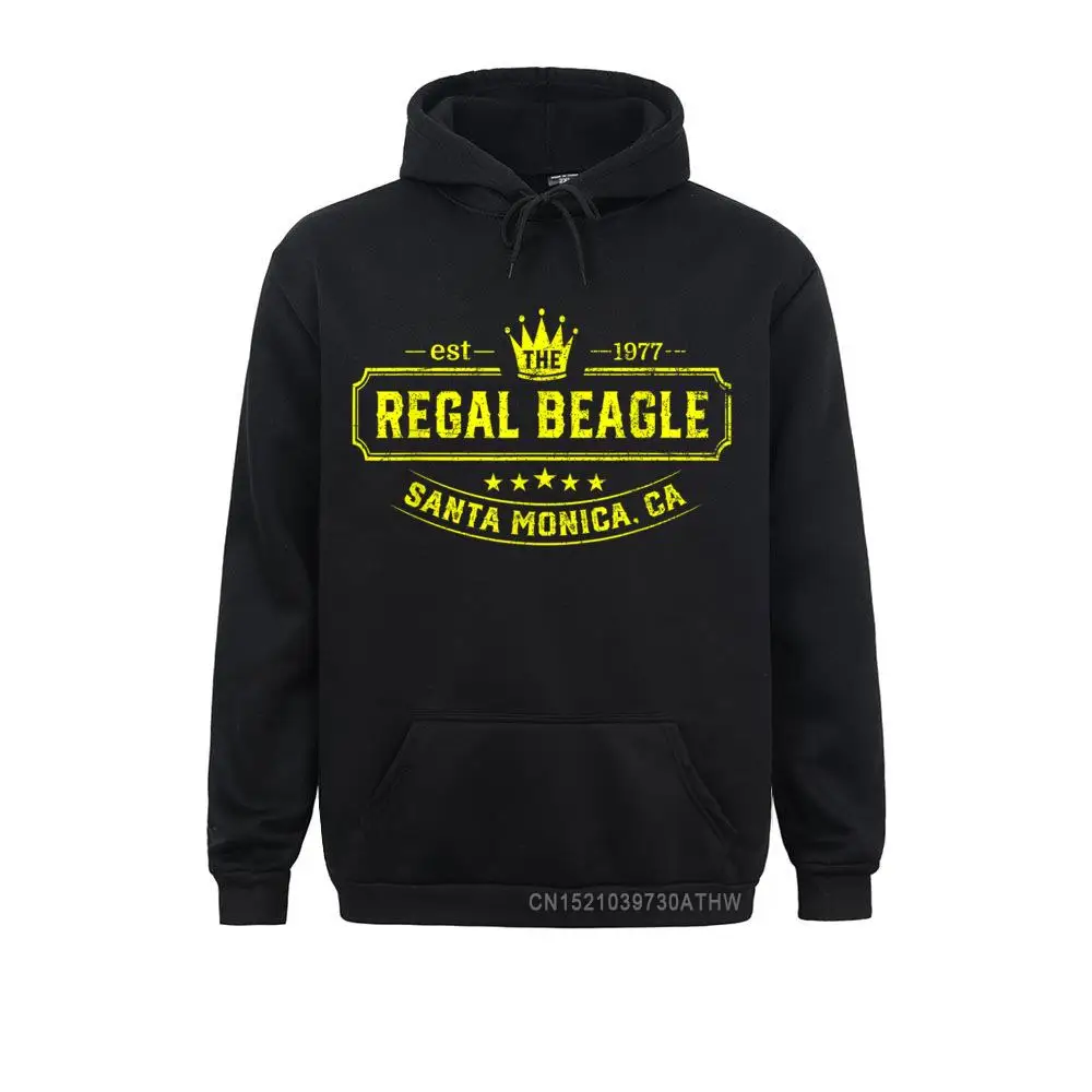

Мужской Уникальный свитшот с капюшоном The Regal Beagle, с длинным рукавом