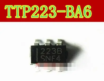 IC 100%new Free shipping TTP223-BA6 223B SOT23 | Электроника