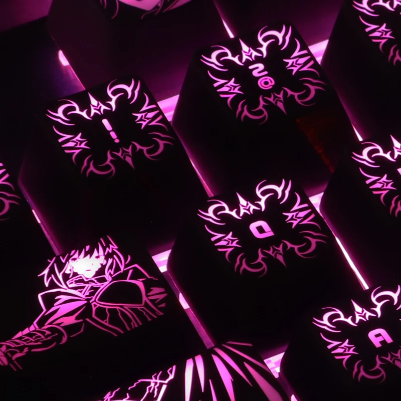 1 conjunto high end backlit keycap para