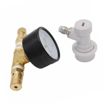 

Ball Lock Spunding Valve Pressure Relief Brewing Assembly Gauge Spunding Valve Adjustable Spunding Valves