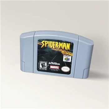 

Spider-Man For 64 Bit Game Cartridge USA Version NTSC Format