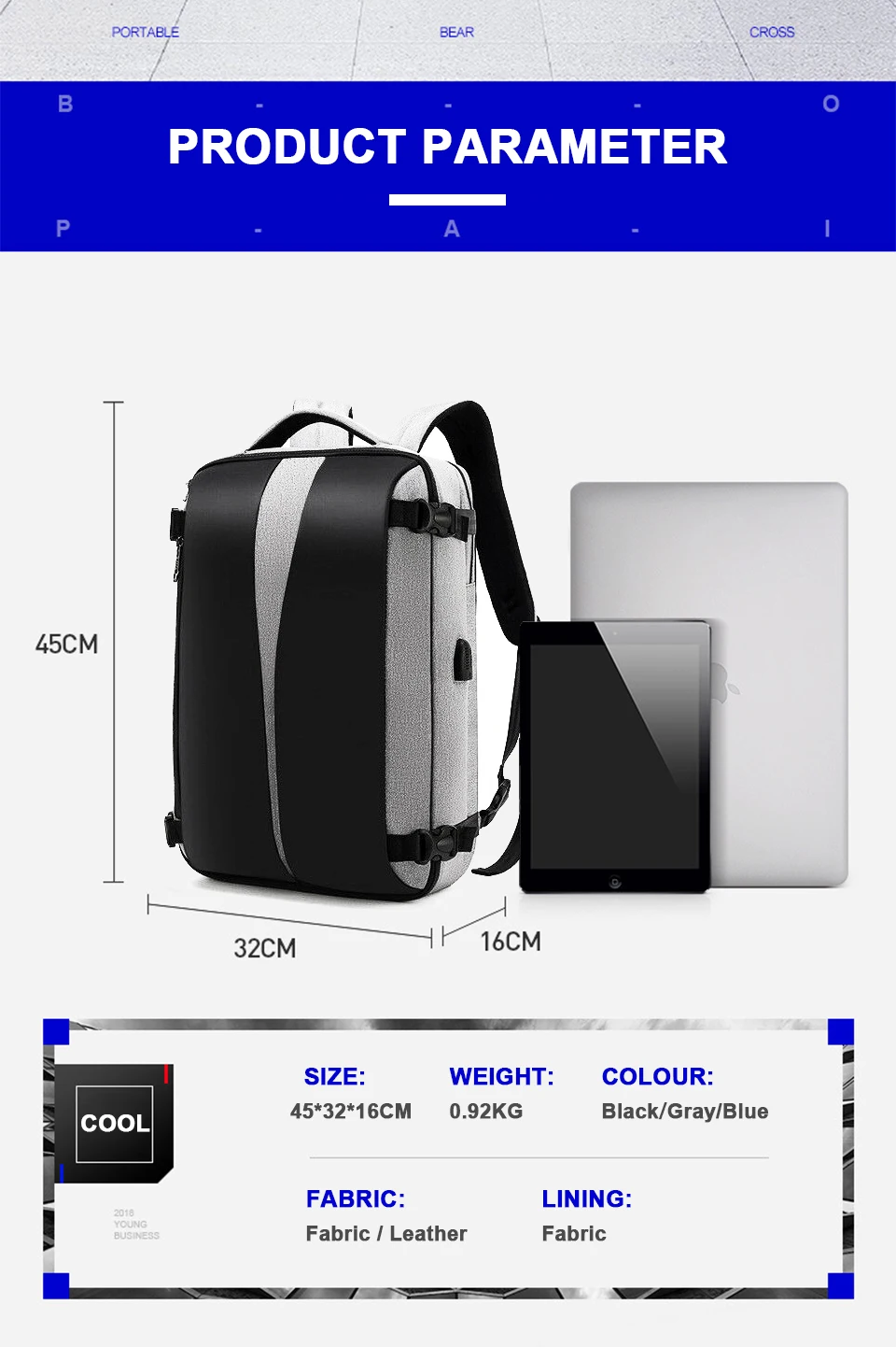 Рюкзак с защитой от кражи, 17 дюймов, рюкзак для ноутбука, женские и мужские сумки, USB зарядное устройство, рюкзак для путешествий, водонепроницаемая Противоугонная сумка, черный цвет