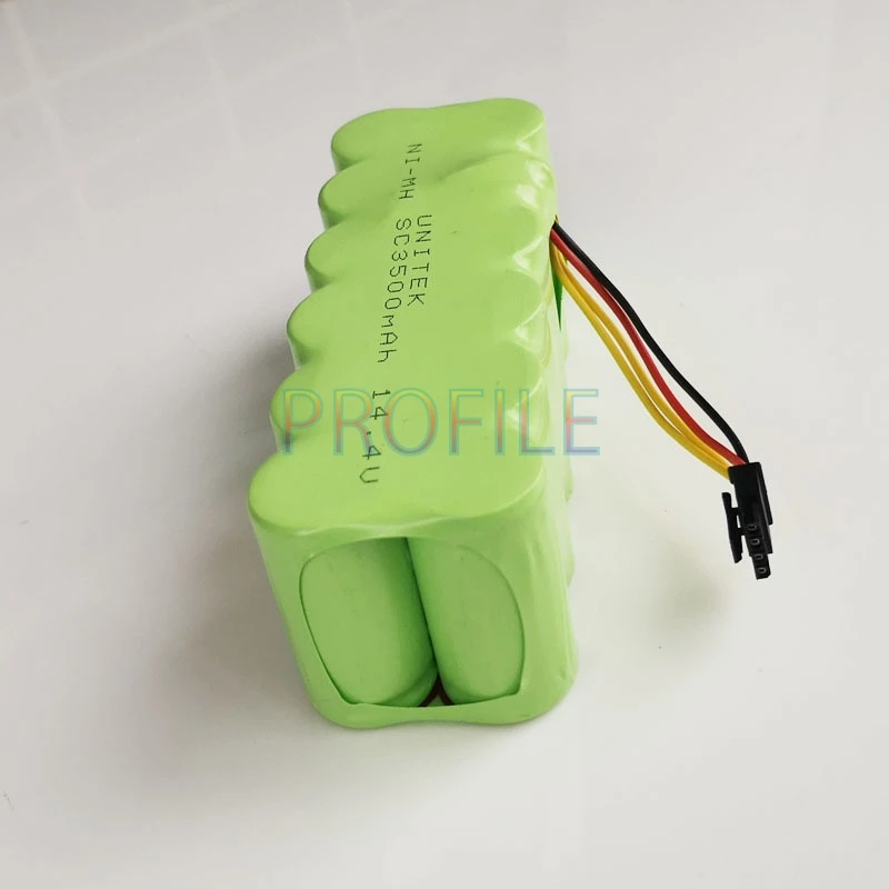 14 4 v ni-mh Sc перезаряжаемая батарея 3500mah для ecovas Mirror Cr120 Dibea X500 X580 Kk8 Kitfort Panda Haier пылесос