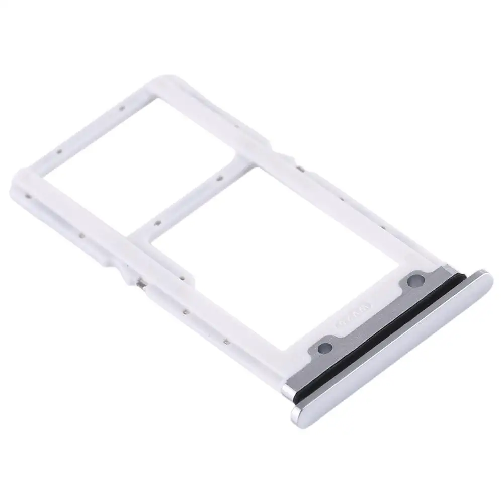 SIM Card Tray+ SIM Card Tray / Micro SD Card Tray for Xiaomi Mi CC9 - Цвет: Серебристый