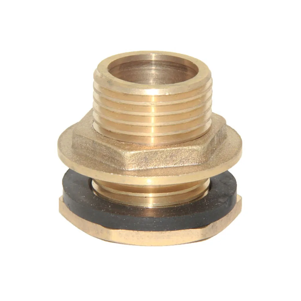 DN15 Brass Water Tank Hose Connector Water Tube Pipe Connector Adapter Tap Fittings Cistern Hose Connector 26.5mm