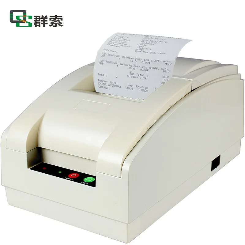

Bluetooth 76mm Dot Matrix Printer Support Triple Complete Set of Stamps According to Tax-control ESC/POS Roll-up Invoice Printer