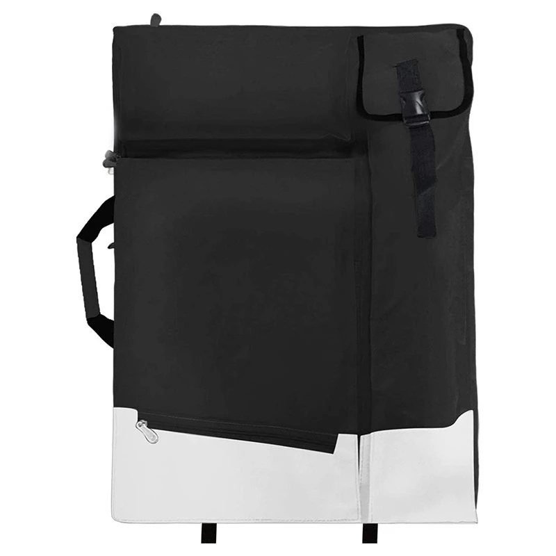 

Artist Portfolio Backpack Handbag Waterproof Art Suitcase Shoulder Bag Large Picture Bag with Handle for Painting Art Supplies S