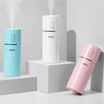 

Humidifier, Led Uv Disinfectant Humidifier Quiet Safe and Delicate Spray Two File Humidifier