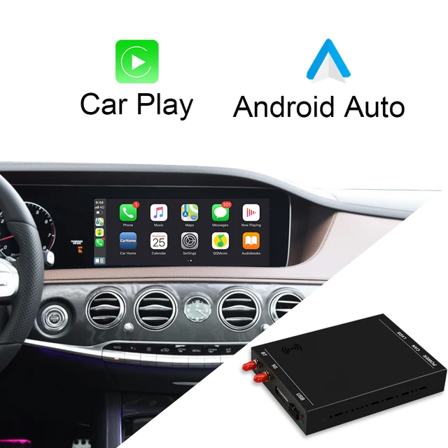 ISUDAR Wireless Carplay Android Auto Module AI Box For Mercedes Benz A